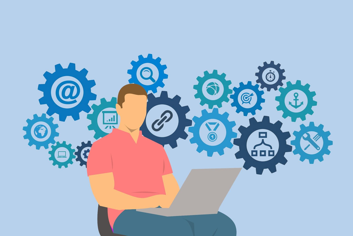 Remote professionals collaborating - Community networking and knowledge sharing